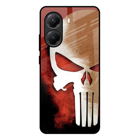 Red Skull Glossy Case for Poco X7 Pro 5G