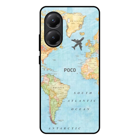 Fly Around The World Glossy Case for Poco X7 Pro 5G