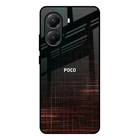 Wooden Mat Glossy Case for Poco X7 Pro 5G