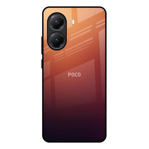 Sunset Background Glossy Case for Poco X7 Pro 5G