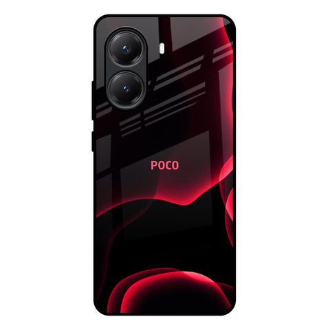 Red Thunder Glossy Case for Poco X7 Pro 5G