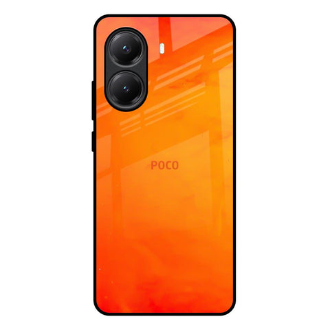 Tangy Orange Glossy Case for Poco X7 Pro 5G