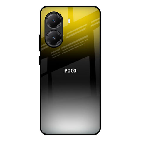 Yellow Shadow Glossy Case for Poco X7 Pro 5G