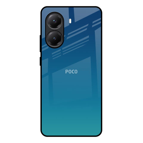 Celestial Blue Glossy Case For Poco X7 Pro 5G