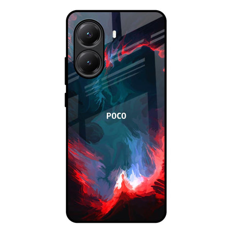 Brush Art Glossy Case For Poco X7 Pro 5G