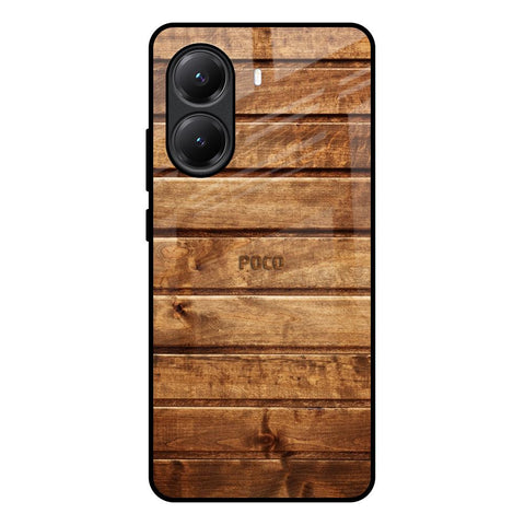 Wooden Planks Glossy Case for Poco X7 Pro 5G