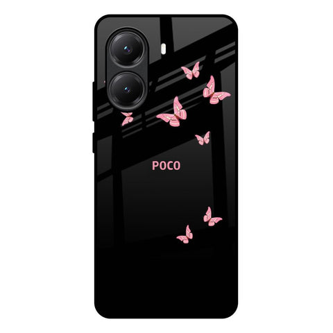 Fly Butterfly Glossy Case for Poco X7 Pro 5G
