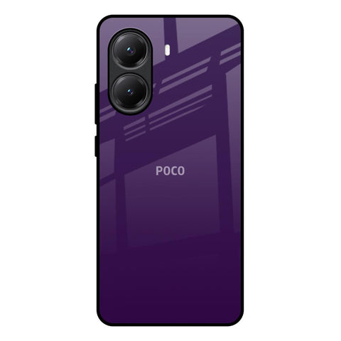Dark Purple Glossy Case for Poco X7 Pro 5G
