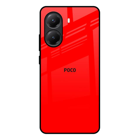 Blood Red Glossy Case for Poco X7 Pro 5G
