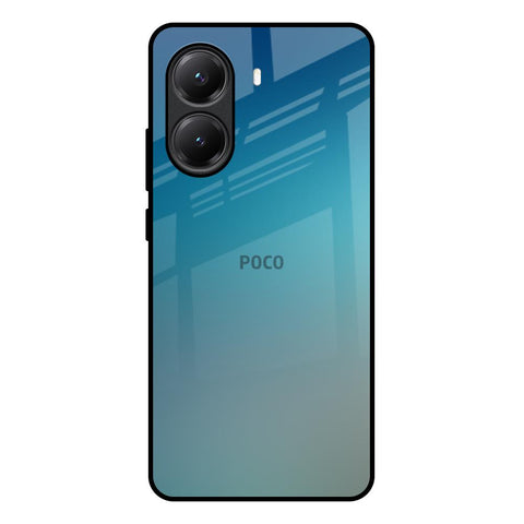 Sea Theme Gradient Glossy Case for Poco X7 Pro 5G