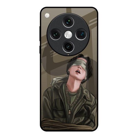 Blind Fold Glossy Case for Oppo Find x8 Pro