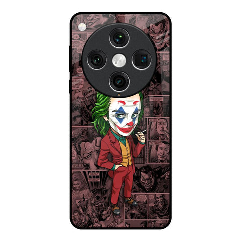 Joker Cartoon Glossy Case for Oppo Find x8 Pro