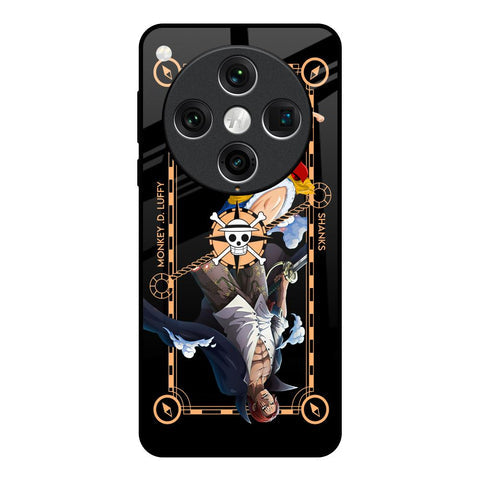 Shanks & Luffy Glossy Case for Oppo Find x8 Pro