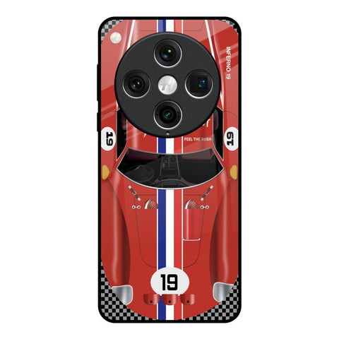 Racing Vintage Glossy Case for Oppo Find x8 Pro