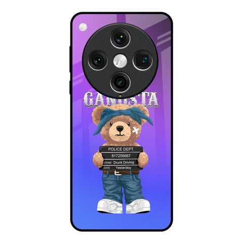 Gangsta Bear Glossy Case for Oppo Find x8 Pro