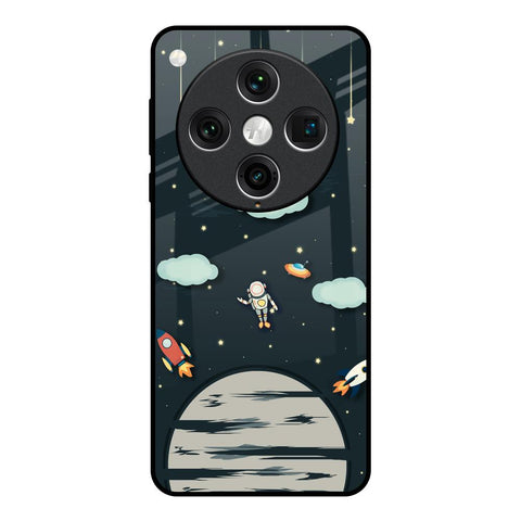 Astronaut Dream Glossy Case For Oppo Find x8 Pro