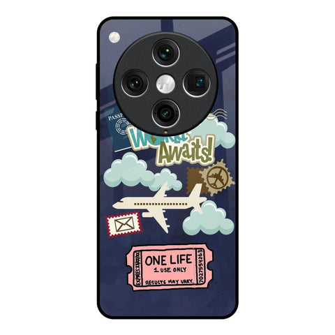 Tour The World Glossy Case For Oppo Find x8 Pro