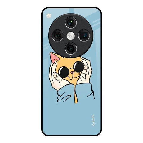 Adorable Cute Kitty Glossy Case For Oppo Find x8 Pro