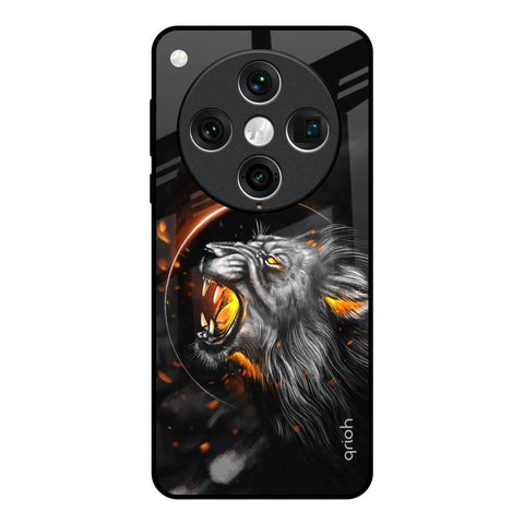 Aggressive Lion Glossy Case for Oppo Find x8 Pro