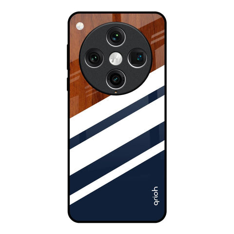 Bold Stripes Glossy Case for Oppo Find x8 Pro