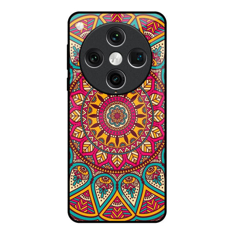 Elegant Mandala Glossy Case for Oppo Find x8 Pro