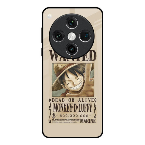Luffy Wanted Glossy Case for Oppo Find x8 Pro