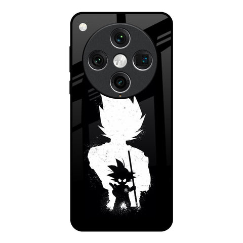 Monochrome Goku Glossy Case for Oppo Find x8 Pro