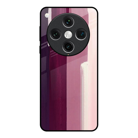Brush Stroke Art Glossy Case for Oppo Find x8 Pro