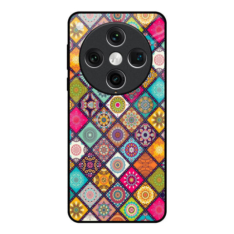 Multicolor Mandala Glossy Case for Oppo Find x8 Pro