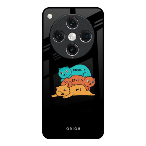 Anxiety Stress Glossy Case for Oppo Find x8 Pro