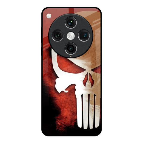 Red Skull Glossy Case for Oppo Find x8 Pro