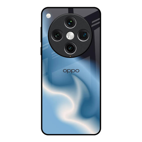 Blue Waves Glossy Case for Oppo Find x8 Pro