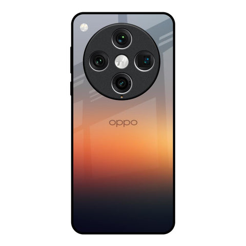 Aesthetic Orange Glossy Case for Oppo Find x8 Pro