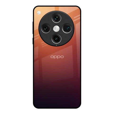 Sunset Background Glossy Case for Oppo Find x8 Pro