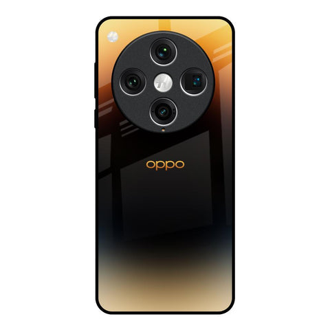 Grainy Yellow Glossy Case for Oppo Find x8 Pro