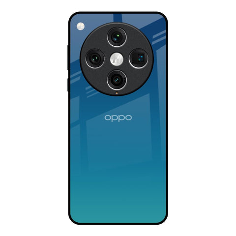 Celestial Blue Glossy Case For Oppo Find x8 Pro