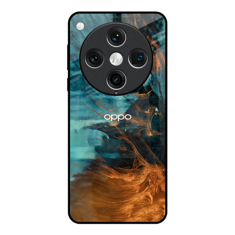 Golden Splash Glossy Case for Oppo Find x8 Pro