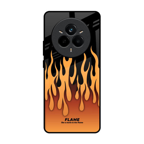 Fire Flame Glossy Case for Realme 14 Pro 5G