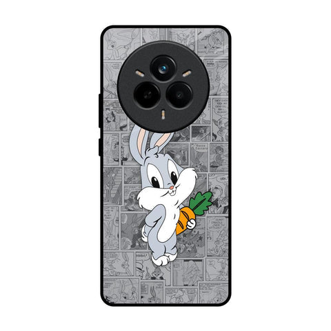 Cute Baby Bunny Glossy Case for Realme 14 Pro 5G