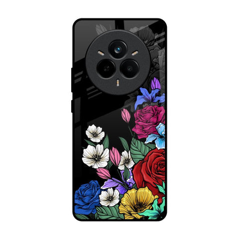 Rose Flower Bunch Art Glossy Case for Realme 14 Pro 5G
