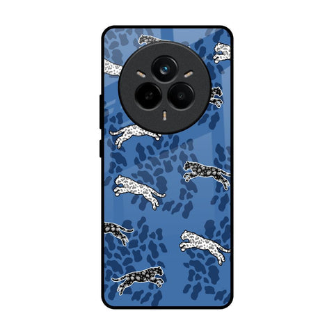Blue Cheetah Glossy Case for Realme 14 Pro 5G