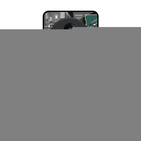 Green Camo Circuit Glossy Case for Realme 14 Pro 5G