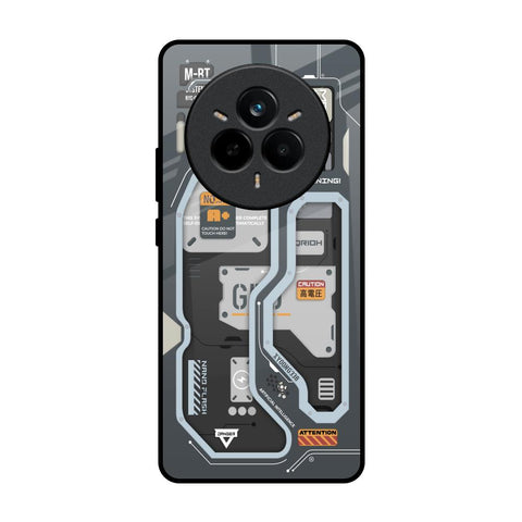 Retro Futuristic Glossy Case for Realme 14 Pro 5G
