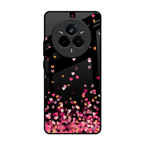 Heart Rain Fall Glossy Case For Realme 14 Pro 5G