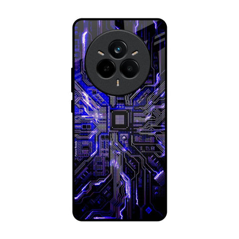 Techno Color Pattern Glossy Case For Realme 14 Pro 5G