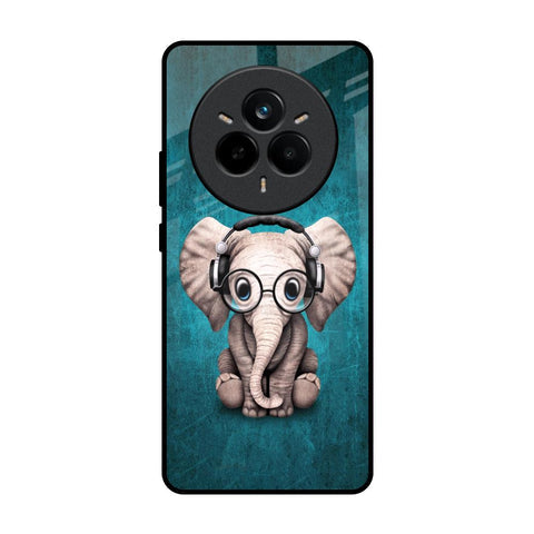 Adorable Baby Elephant Glossy Case For Realme 14 Pro 5G