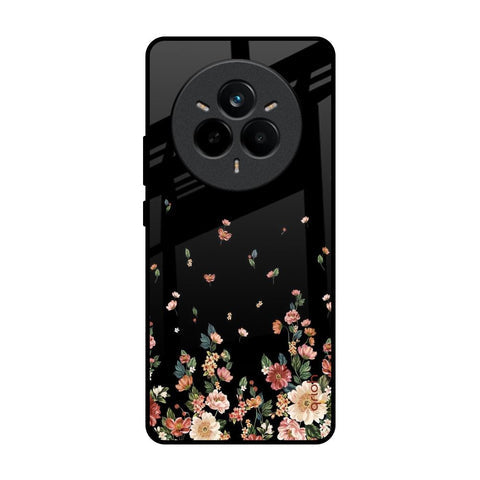 Floating Floral Print Glossy Case for Realme 14 Pro 5G