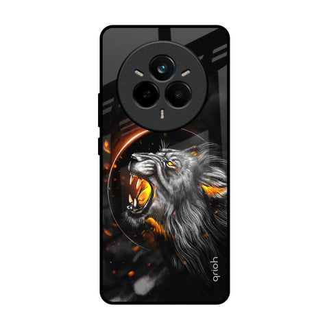 Aggressive Lion Glossy Case for Realme 14 Pro 5G