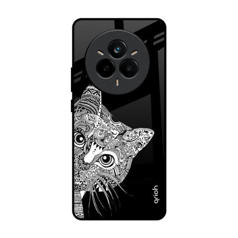 Kitten Mandala Glossy Case for Realme 14 Pro 5G