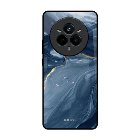 Deep Ocean Marble Glossy Case for Realme 14 Pro 5G